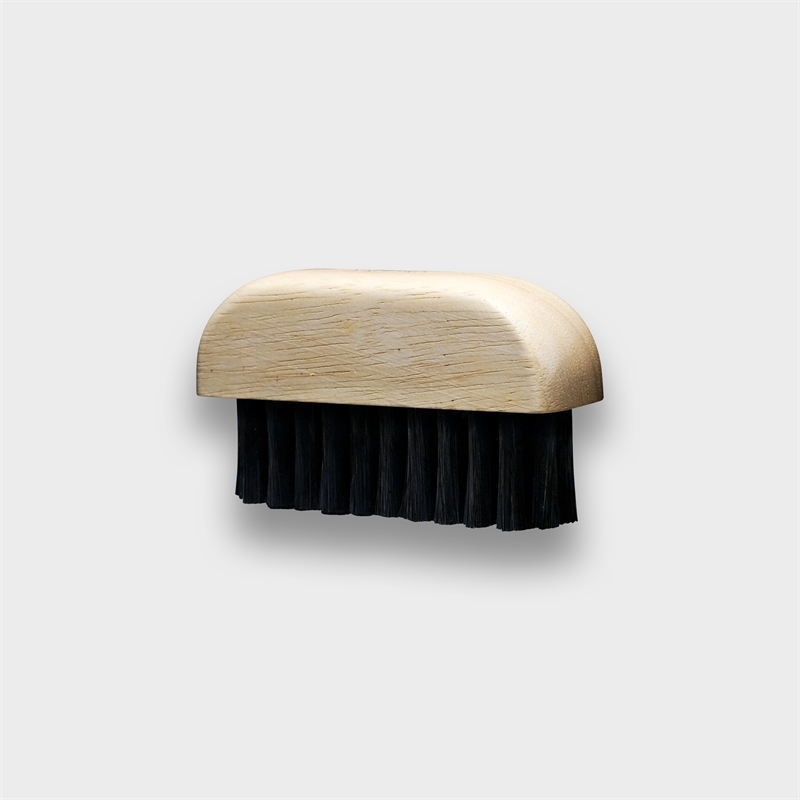 Leather brush