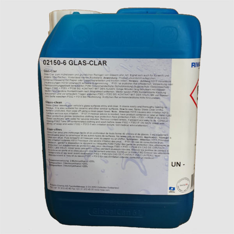 Riwax glass cleaner 5 litres
