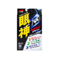 Набор для восстановления фар Soft99 Megami Headlight Refresh (50мл+10мл)
