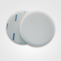 Riwax® Buffing Pad, White, Medium, Single Sided, Velcro, 175x30MM, 11571-M