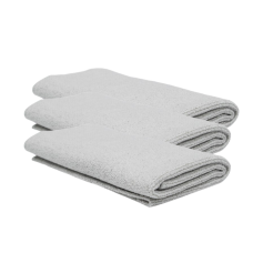 Edgeless microfibre towel