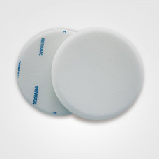 Riwax® Buffing Pad, White, Medium, Single Sided, Velcro, 175x30MM, 11571-M