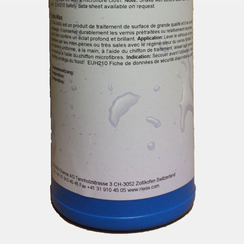 Long-lasting car wax
