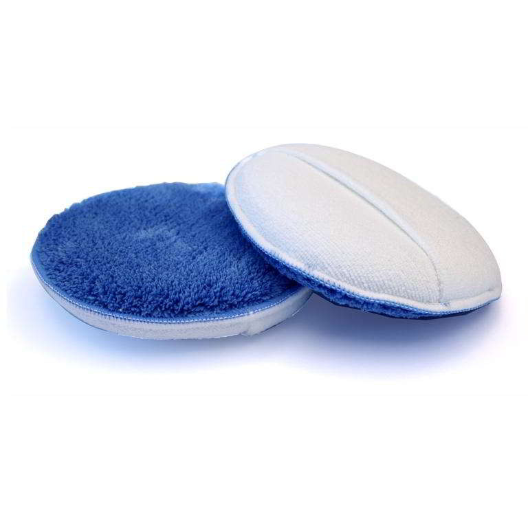 Blue plush applicator